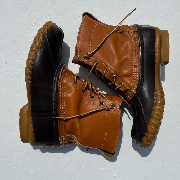L.L. Bean Shoes - Vintage L.L. Bean Maine Hunting Shoe Duck Boots
